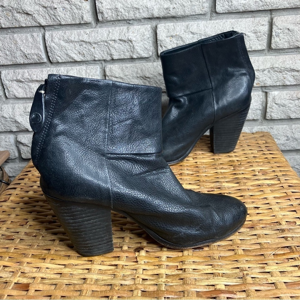 Rag & Bone Leather Ankle Booties